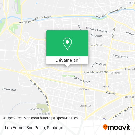 Mapa de Lds Estaca San Pablo
