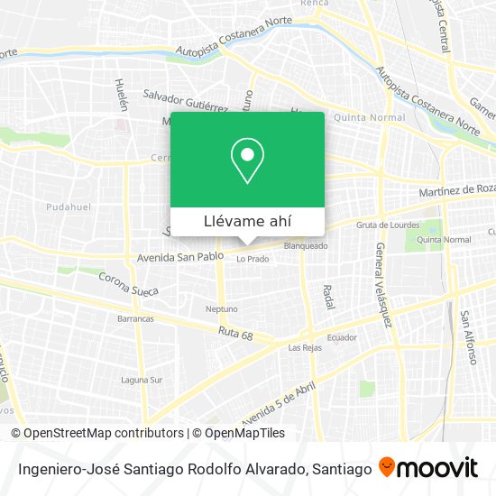 Mapa de Ingeniero-José Santiago Rodolfo Alvarado