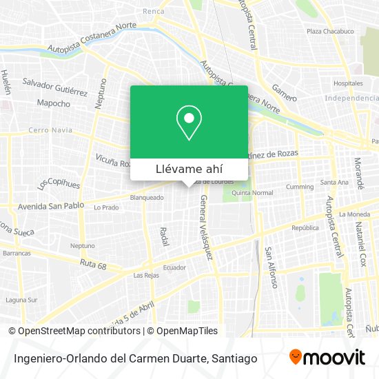 Mapa de Ingeniero-Orlando del Carmen Duarte