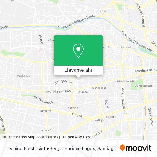 Mapa de Técnico Electricista-Sergio Enrique Lagos