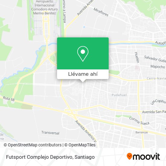 Mapa de Futsport Complejo Deportivo