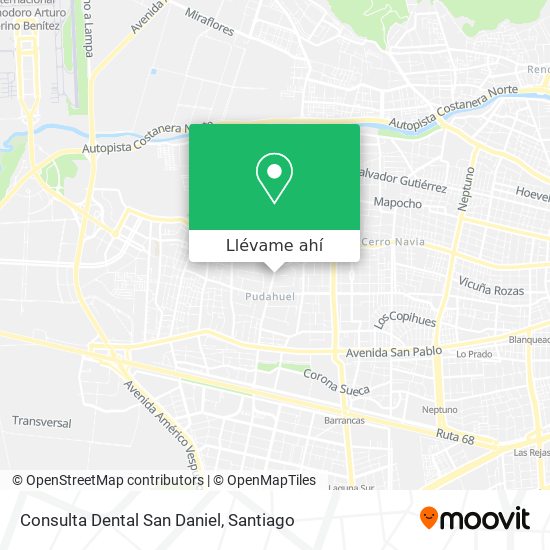 Mapa de Consulta Dental San Daniel