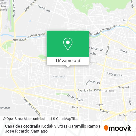 Mapa de Casa de Fotografia Kodak y Otras-Jaramillo Ramos Jose Ricardo