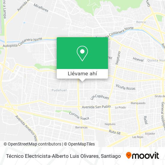 Mapa de Técnico Electricista-Alberto Luis Olivares