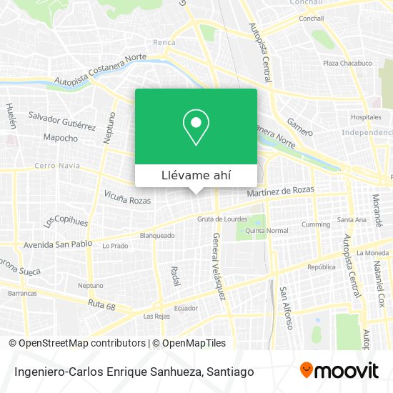 Mapa de Ingeniero-Carlos Enrique Sanhueza