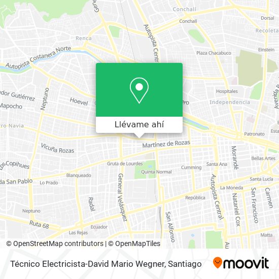 Mapa de Técnico Electricista-David Mario Wegner