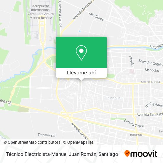 Mapa de Técnico Electricista-Manuel Juan Román