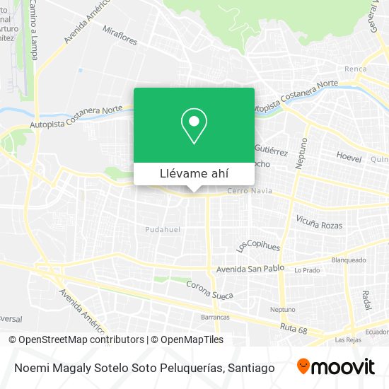 Mapa de Noemi Magaly Sotelo Soto Peluquerías