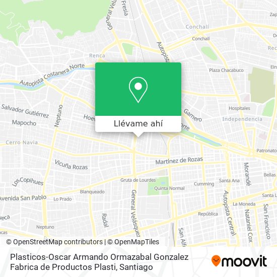 Mapa de Plasticos-Oscar Armando Ormazabal Gonzalez Fabrica de Productos Plasti