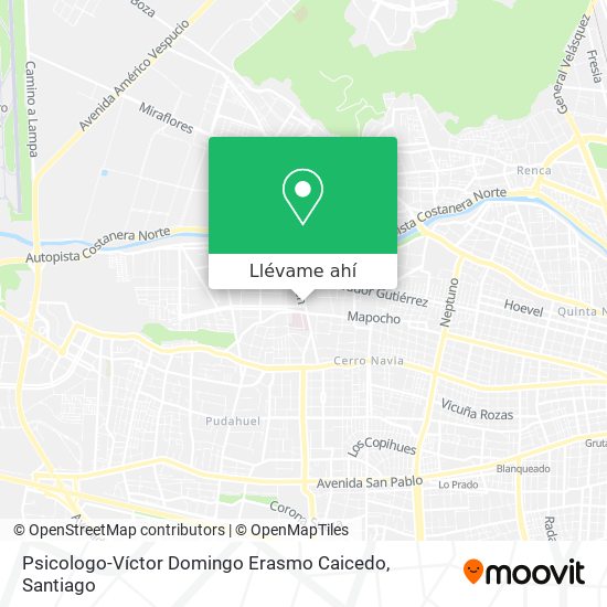 Mapa de Psicologo-Víctor Domingo Erasmo Caicedo