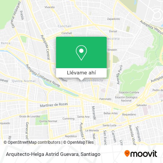 Mapa de Arquitecto-Helga Astrid Guevara