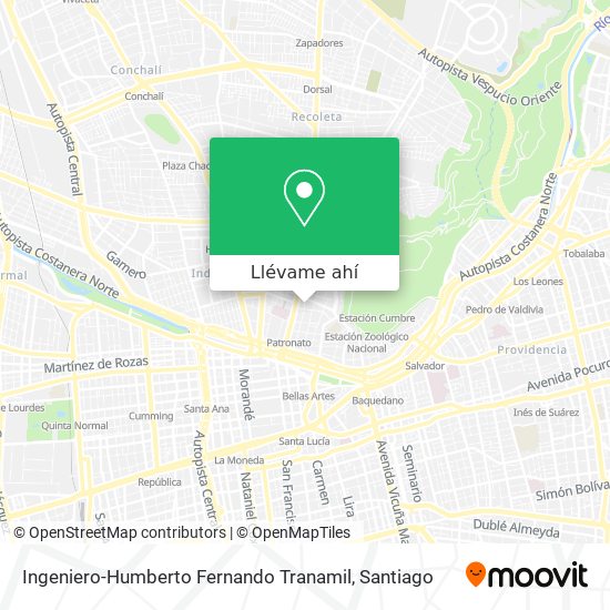 Mapa de Ingeniero-Humberto Fernando Tranamil