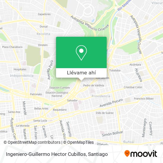 Mapa de Ingeniero-Guillermo Hector Cubillos