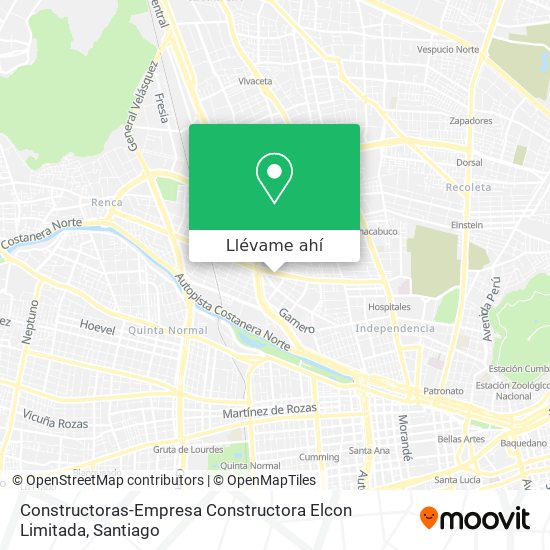 Mapa de Constructoras-Empresa Constructora Elcon Limitada