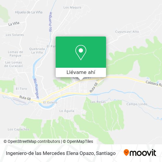 Mapa de Ingeniero-de las Mercedes Elena Opazo