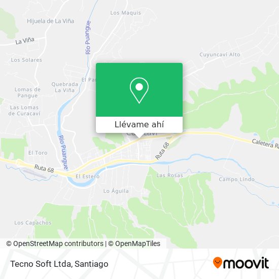 Mapa de Tecno Soft Ltda