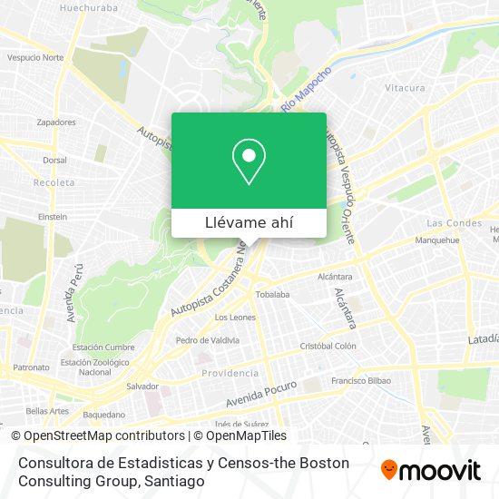 Mapa de Consultora de Estadisticas y Censos-the Boston Consulting Group