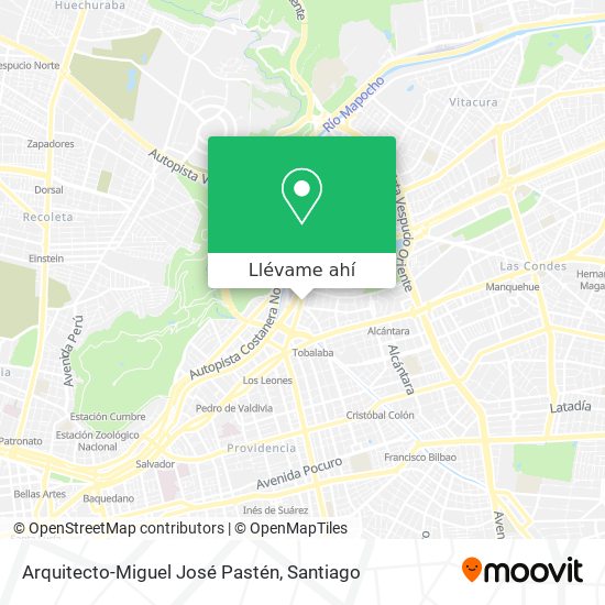 Mapa de Arquitecto-Miguel José Pastén