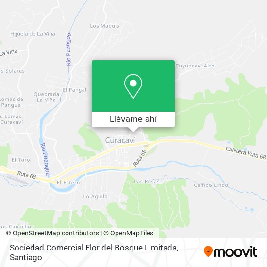 Mapa de Sociedad Comercial Flor del Bosque Limitada