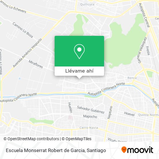Mapa de Escuela Monserrat Robert de Garcia