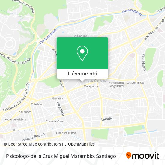 Mapa de Psicologo-de la Cruz Miguel Marambio
