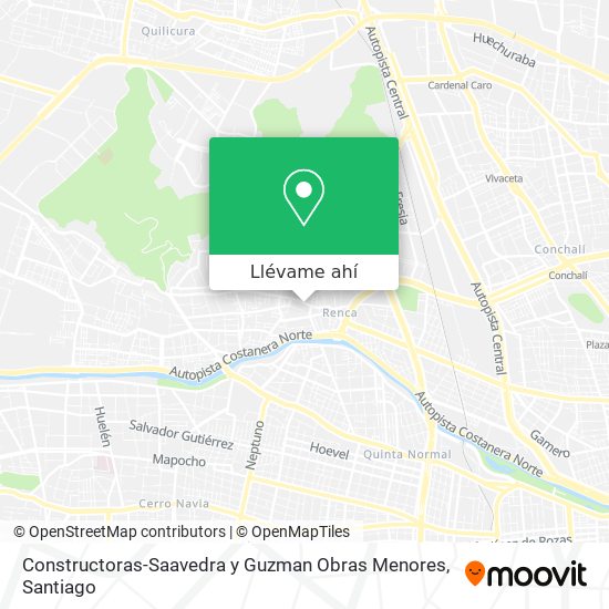 Mapa de Constructoras-Saavedra y Guzman Obras Menores