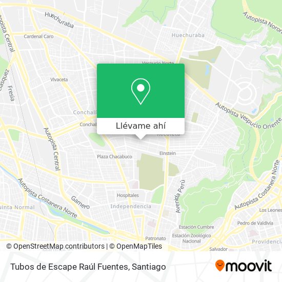 Mapa de Tubos de Escape Raúl Fuentes