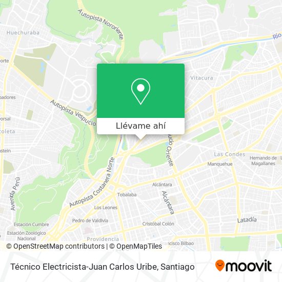 Mapa de Técnico Electricista-Juan Carlos Uribe
