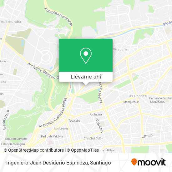 Mapa de Ingeniero-Juan Desiderio Espinoza