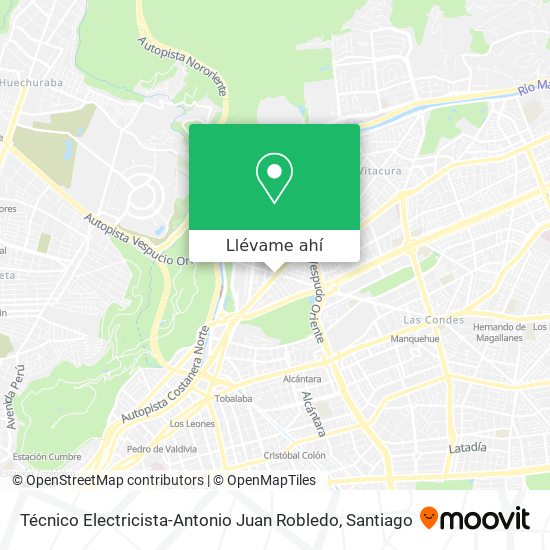 Mapa de Técnico Electricista-Antonio Juan Robledo