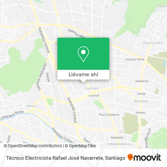 Mapa de Técnico Electricista-Rafael José Navarrete