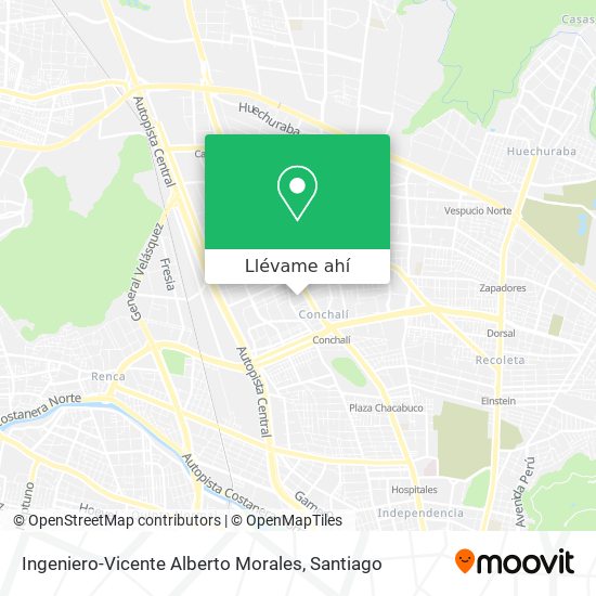 Mapa de Ingeniero-Vicente Alberto Morales