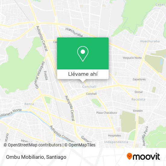 Mapa de Ombu Mobiliario