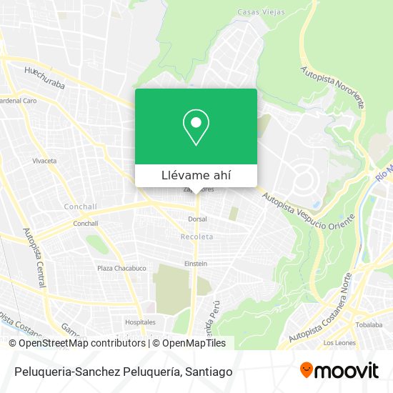 Mapa de Peluqueria-Sanchez Peluquería