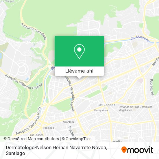 Mapa de Dermatólogo-Nelson Hernán Navarrete Novoa