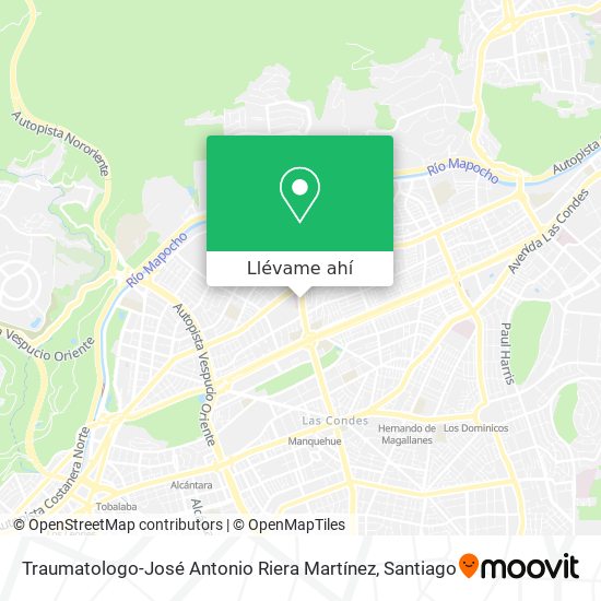 Mapa de Traumatologo-José Antonio Riera Martínez