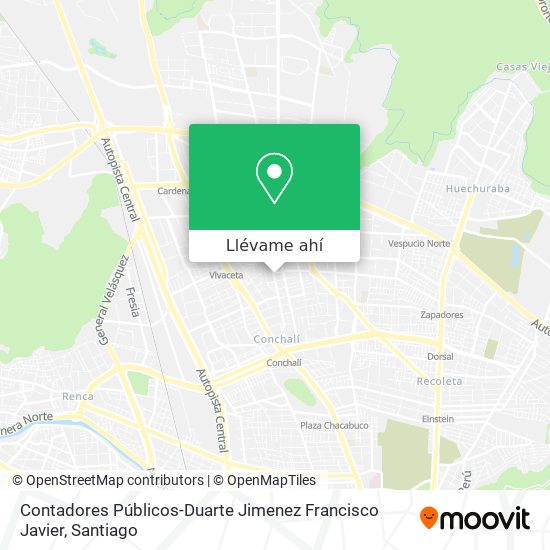 Mapa de Contadores Públicos-Duarte Jimenez Francisco Javier