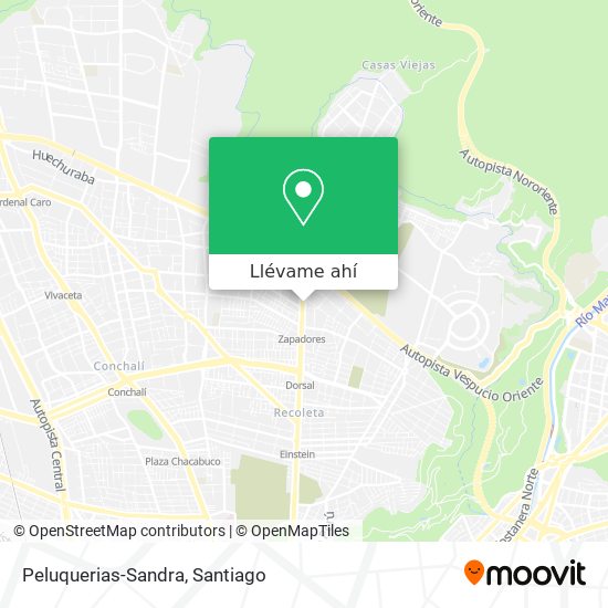 Mapa de Peluquerias-Sandra