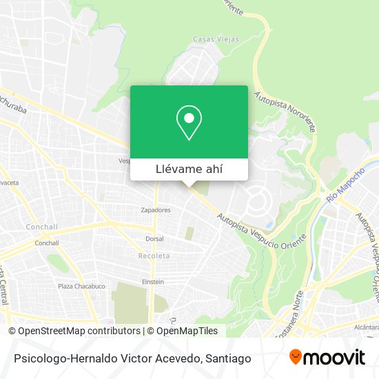 Mapa de Psicologo-Hernaldo Victor Acevedo