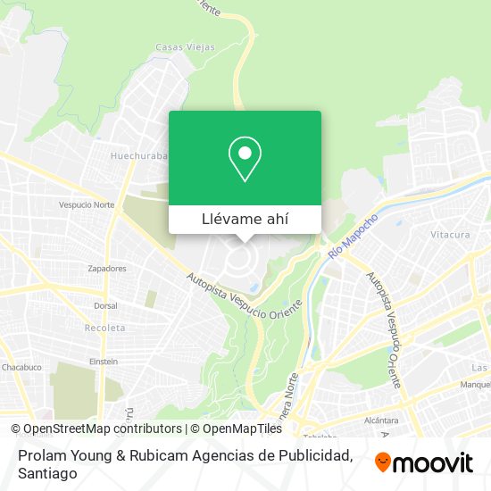 Mapa de Prolam Young & Rubicam Agencias de Publicidad