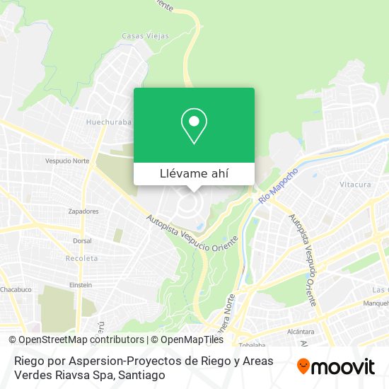 Mapa de Riego por Aspersion-Proyectos de Riego y Areas Verdes Riavsa Spa