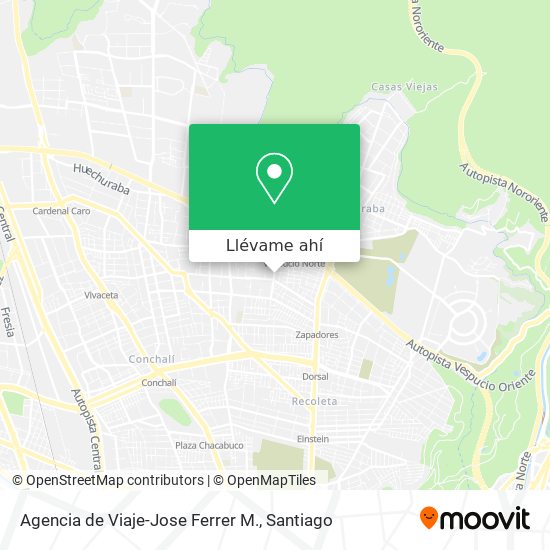 Mapa de Agencia de Viaje-Jose Ferrer M.