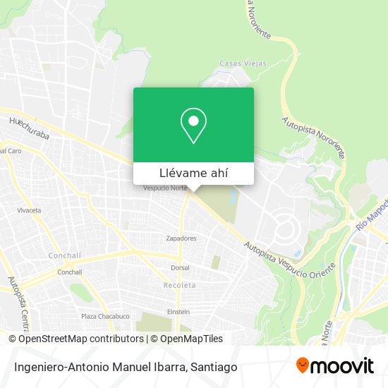 Mapa de Ingeniero-Antonio Manuel Ibarra