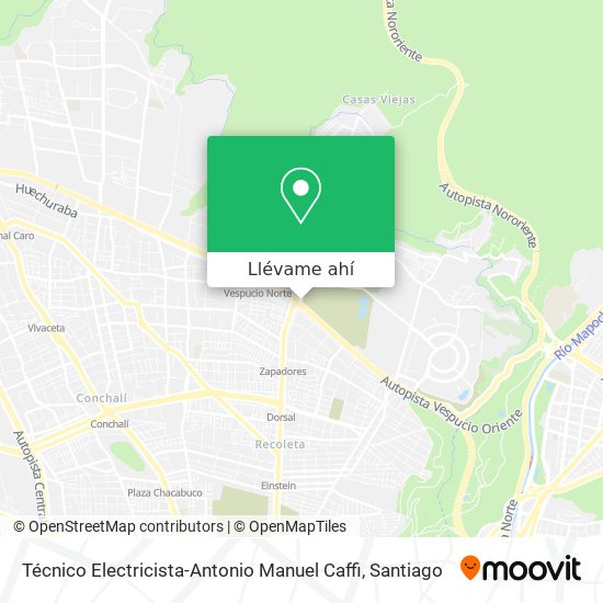 Mapa de Técnico Electricista-Antonio Manuel Caffi