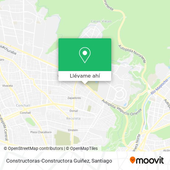 Mapa de Constructoras-Constructora Guiñez