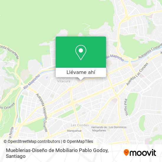 Mapa de Mueblerias-Diseño de Mobiliario Pablo Godoy