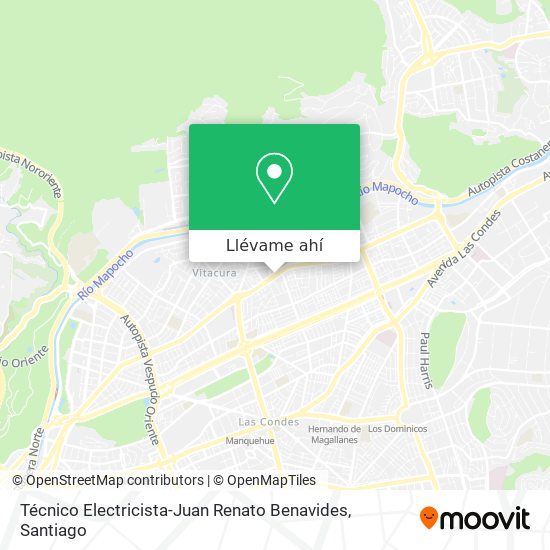 Mapa de Técnico Electricista-Juan Renato Benavides