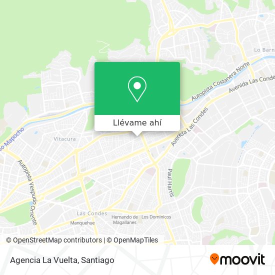 Mapa de Agencia La Vuelta