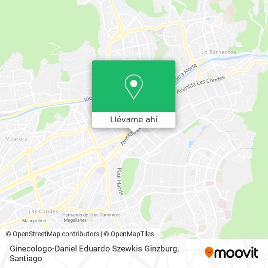 Mapa de Ginecologo-Daniel Eduardo Szewkis Ginzburg