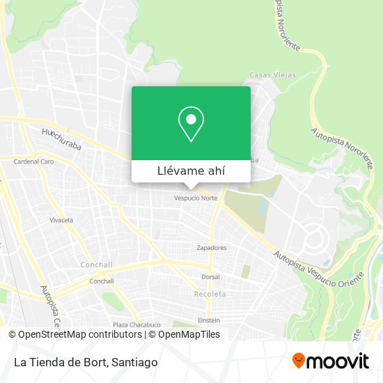 Mapa de La Tienda de Bort